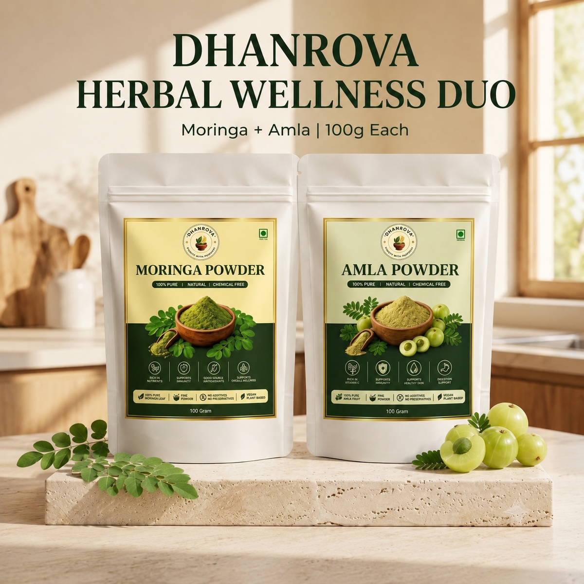 Dhanrova Herbal Wellness Duo