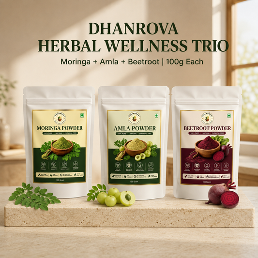 Dhanrova Herbal Wellness Trio