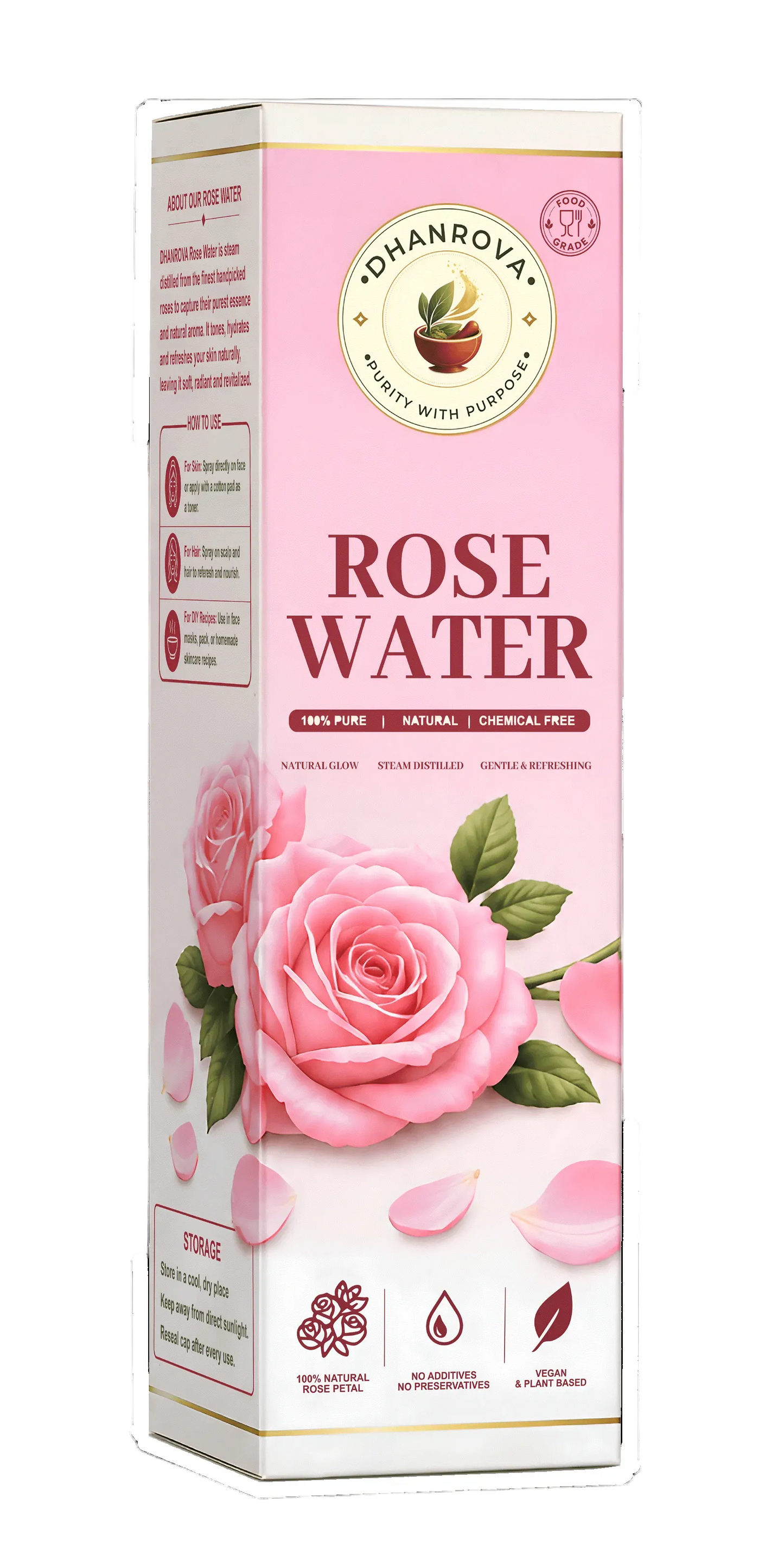 DHANROVA ROSE WATER