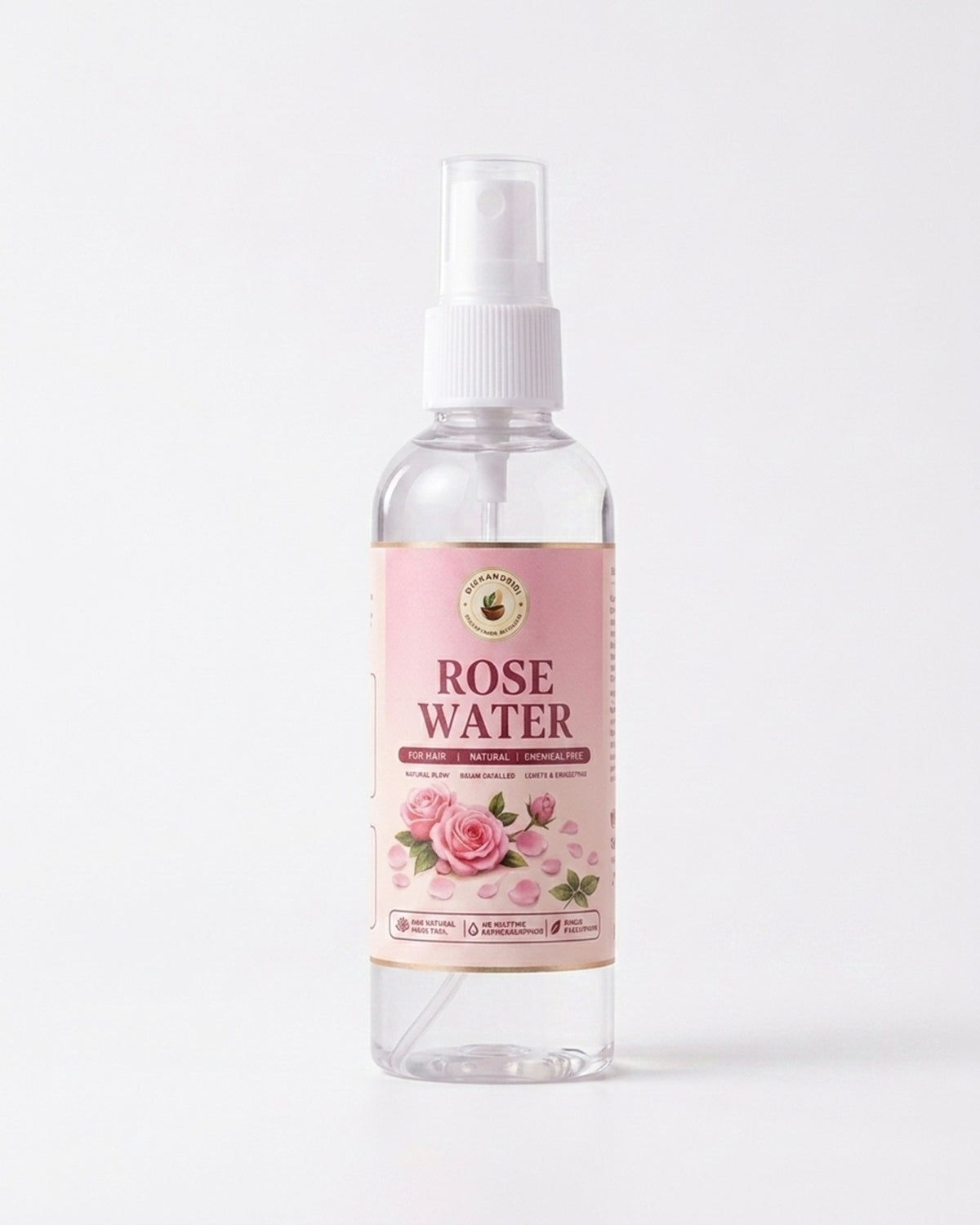 DHANROVA 100% Pure Rose Water | Steam-Distilled Face Toner & Mist | 100ml