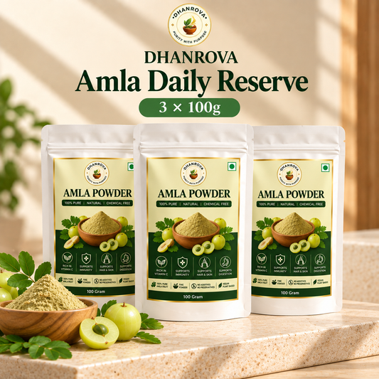 Dhanrova Amla Daily Reserve | 3 × 100g