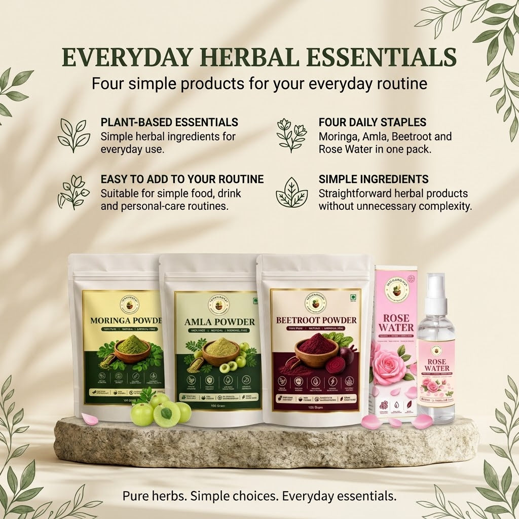 Dhanrova Herbal Essentials Pack